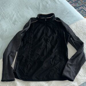 lululemon athletica Black and Gray Lightweight Jacket